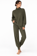 Set de pijama/loungewear Verde militar